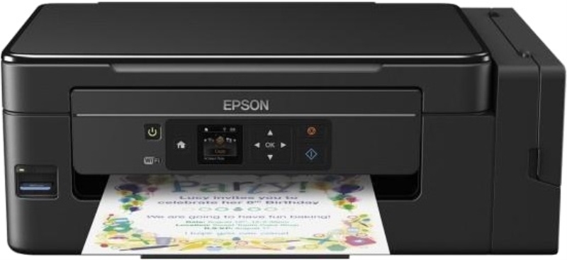 EPSON Stampante multifunzione Epson ET-2650 InkJet a colori Wi-Fi nero